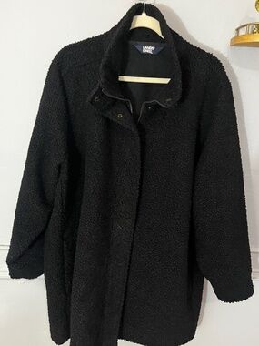 Fuzzy Black Jacket